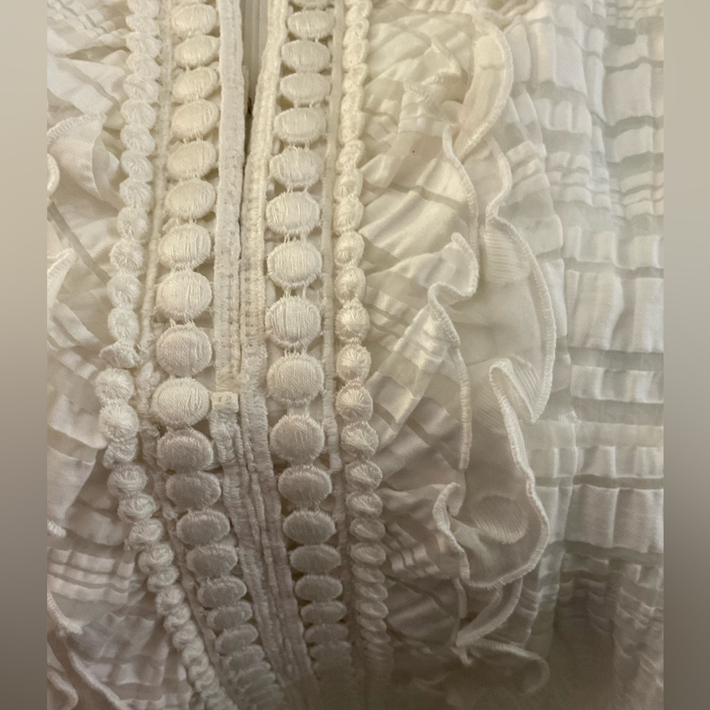 Nanette Lepore Alice ivory Sleeveless  dress Size‎ 4 - Picture 11 of 16